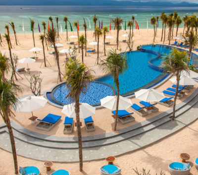 瑪哈姬麗度假村自由享樂→舢舨餐廳→下午返回本島→特色石鍋河粉→庫塔市區逛街