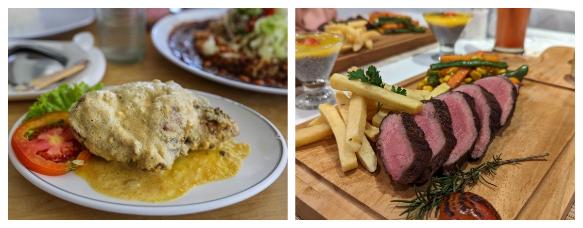 The Balinese峇里概念店→別墅內早午餐或酥骨雞風味餐→機場→台北