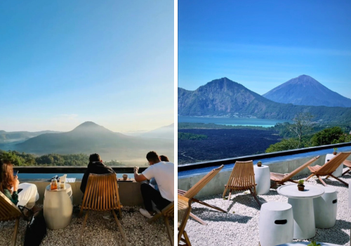 聖泉寺→金塔瑪尼火山景觀咖啡廳→德哥拉朗梯田→酒店CHECK IN→空中花園日落瑜珈體驗→渡假村內晚餐