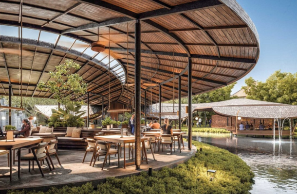 台北→峇里島→迎賓獻花→能量熱石按摩120分鐘→水上餐廳