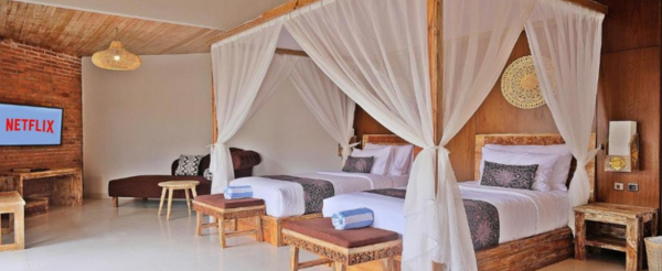 獨棟泳池別墅或五星度假村自由享樂→金巴蘭Samasta生活村→斷崖海景鳥籠酒吧(現點現付)→金巴蘭海灘看日落&海鮮BBQ風味餐