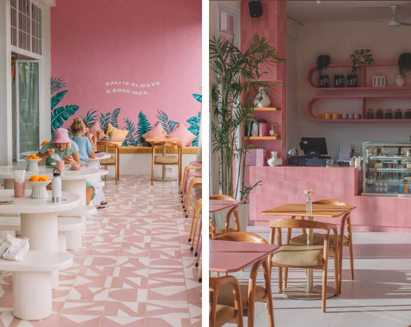 泳池別墅自由享樂→INS風蔬食系餐廳→機場→台北 